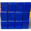 Image 1 : ( 12 ) USED BLUE PCGS SLABBED COIN BOXES WITH LIDS, EACH BOX HOLDS ( 20 ) COINS