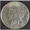 Image 1 : 1927-S PEACE SILVER DOLLAR AU++ SEMI KEY