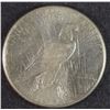 Image 2 : 1927-S PEACE SILVER DOLLAR AU++ SEMI KEY