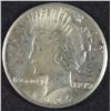 Image 3 : 1924-S PEACE SILVER DOLLAR AU/BU