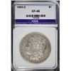 Image 1 : 1893-O MORGAN SILVER DOLLAR, ICGA  XF/AU
