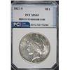 Image 1 : 1927-S PEACE SILVER DOLLAR, PCI CHOICE BU