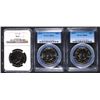 Image 1 : ( 3 ) 1972-D KENNEDY HALF DOLLARS, ( 1 ) NGC & ( 2 ) PCGS MS-66