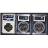 Image 2 : ( 3 ) 1972-D KENNEDY HALF DOLLARS, ( 1 ) NGC & ( 2 ) PCGS MS-66