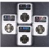 Image 2 : 1992, 1996 & ( 2 ) 1996-D KENNEDY HALF DOLLARS, NGC MS-66