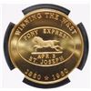 Image 3 : 1960 CO HK-585 EAST TINCUP DOLLAR, SO CALLED DOLLAR, NGC MS-64