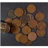 Image 2 : ( 50 ) FULL DATE ROLLS OF CIRC LINCOLN CENTS IN PLASTIC TUBES