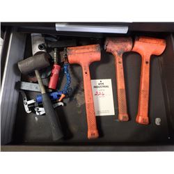 Lot of (4) DEAD BLOW HAMMERS