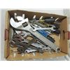 Image 1 : BOX LOT TOOLS WRENCHES SCREWDRIVERS MORE!!