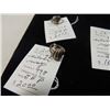 Image 4 : LOT 3 STERLING SILVER RINGS .925 MORE!!