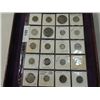 Image 1 : 25 COIN LOT SHEET FOREIGN COINS AS SHOWN