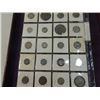 Image 2 : 25 COIN LOT SHEET FOREIGN COINS AS SHOWN