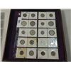 Image 1 : 25 COIN LOT SHEET FOREIGN COINS AS SHOWN