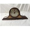 Image 1 : ANTIQUE GIBRALTER WINDSOR WOOD CASE MANTLE CLOCK