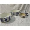 Image 1 : CZECHOSLOVAKIA DUTCH DELFTS BOWL FIGURE LOT