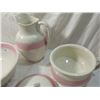 Image 2 : VINTAGE MID CENTURY PITCHER BOWL CHAMBER POT SET