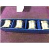 Image 1 : SALISBURY PEWTER "THE WHITE HOUSE" NAPKIN RING SET