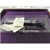 Image 2 : LOT GLASS SWIZEL STICKS DRINK STIR PLAYBOY BAR