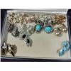 Image 1 : LOT LADIES VINTAGE JEWELRY CLIP EARRINGS