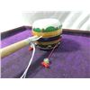 Image 3 : VINTAGE CANCUN MEXICO TOY DRUM SWIVEL