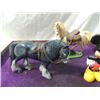 Image 2 : VINTAGE TOY LOT MICKEY MOUSE DISNEY HORSES