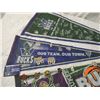 Image 3 : 3 MILWAUKEE BUCKS PENNANTS LOADED PINS VINTAGE