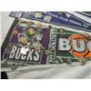 Image 4 : 3 MILWAUKEE BUCKS PENNANTS LOADED PINS VINTAGE