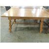 Image 1 : ANTIQUE DINING TABLE SQUIST LEGS LEAVES