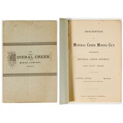 Prospectus for The Mineral Creek Mining Company