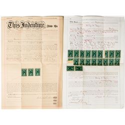 Colorado Mining Deeds w/ Revenue Stamps