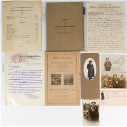 Homestake Mining Company Reports and Letters