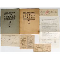 Utah Mining Ephemera