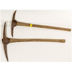 Two Mining Stoping Picks