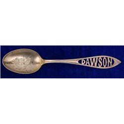 Dawson, Alaska Dredging Souvenir Spoon