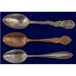 Three Lake Superior Area Mining Spoons