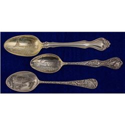 Three Different Michigan Mining Spoons