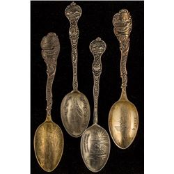 Two Pair of Matched Butte Spoons