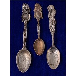 Three Ely, Nevada Mining Spoons