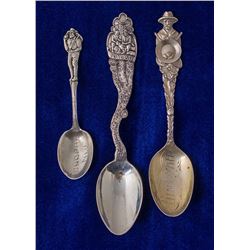Three Tonopah Mining Spoons