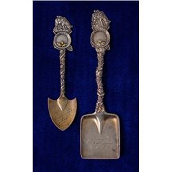 Two Winnemucca Mining Spoons
