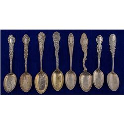 Eight Lead City Mining Spoons