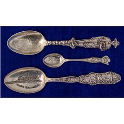 Three Texas Mining Spoons