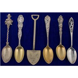 Six Misc. Mining Spoons