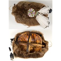 Fur and Beaded Shield