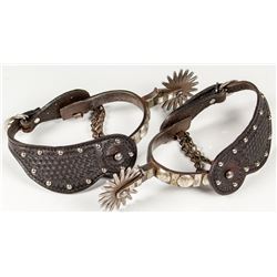Pair of Schnitger Wyoming Rocky Mountain Spurs