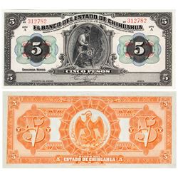 Cinco (5) Pesos Currency