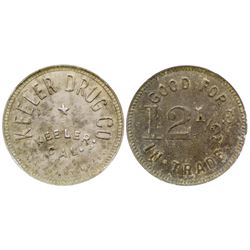 Keeler Drug Co. Token (Keeler, California)