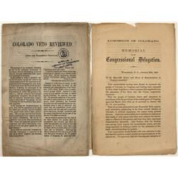 Colorado Statehood in the Making