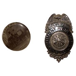 Two Colorado Fire Badges