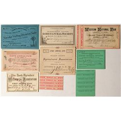 Choice Group of Seven Midwestern Fair Passes